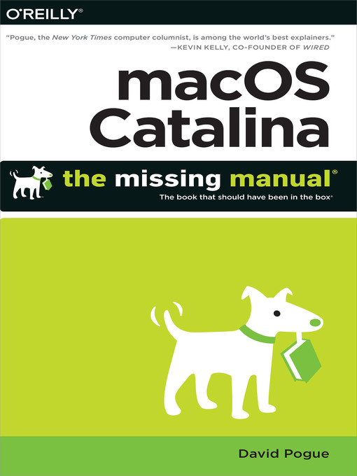 Title details for macOS Catalina by David Pogue - Available